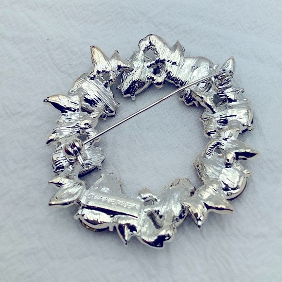 Beautiful Ann Klein Teardrop Brooch - Picture 3 of 4